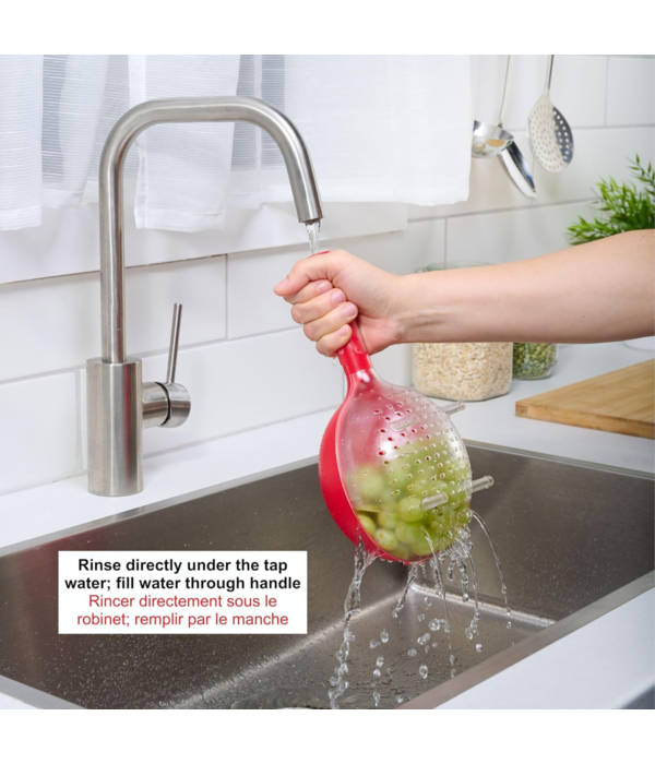 Starfrit Starfrit 1-Cup Berry Colander with Built-In Pour Spout