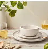 Brilliant Mirage Beige 12-Piece Dinnerware Set