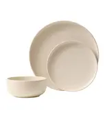 Brilliant Mirage Beige 12-Piece Dinnerware Set