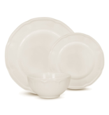 Brilliant Rococo Beige 12-Piece Dinnerware Set