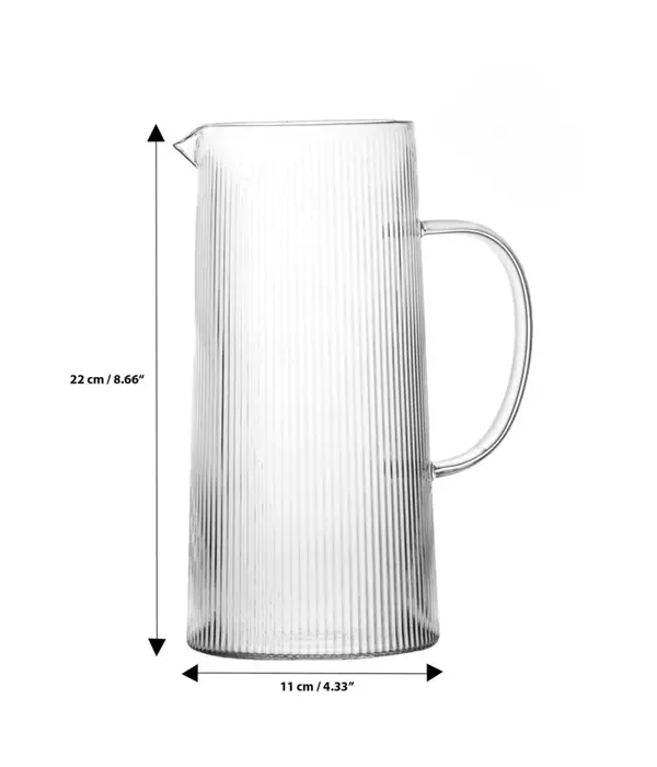 Brilliant Ripple Crystal Pitcher 1.5L