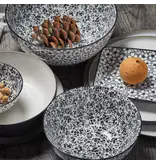 Brilliant Bol en porcelaine Daisy Noir 10 cm