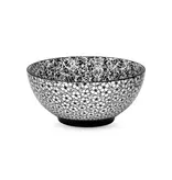 Brilliant Bol en porcelaine Daisy Noir 15 cm