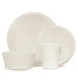 Brilliant Loft White 16-Piece Dinnerware Set