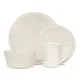 Loft White 16-Piece Dinnerware Set