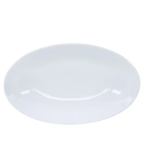 BIA Cordon Bleu Bol de service oval en porcelaine Blanc 38x27cm - BIA