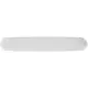 Plateau rectangulaire en porcelaine Blanc 51x16cm - BIA