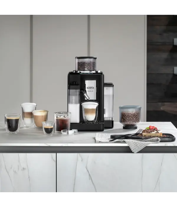 Delonghi De'Longhi Rivelia Onyx Black Coffee Machine