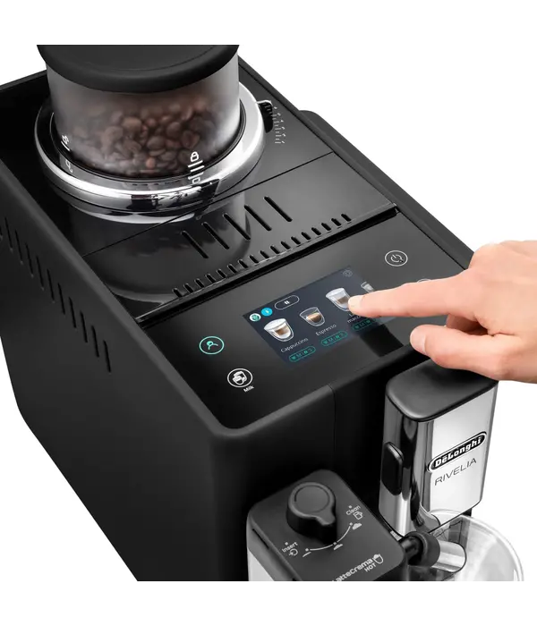 Delonghi Machine à café Rivelia Noire Onyx - De'Longhi