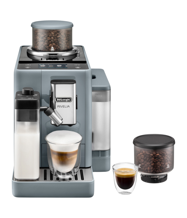 Delonghi Machine à café Rivelia Grise - De'Longhi