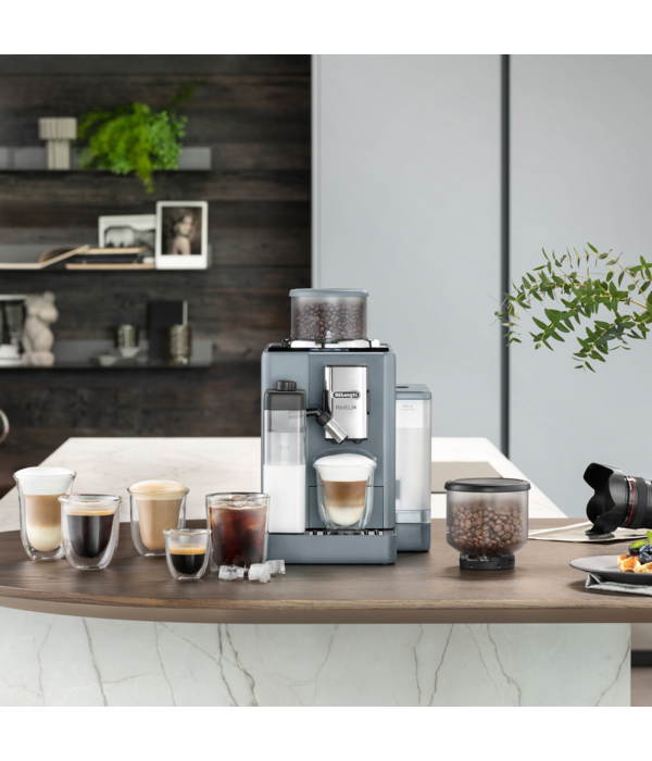 Delonghi Machine à café Rivelia Grise - De'Longhi