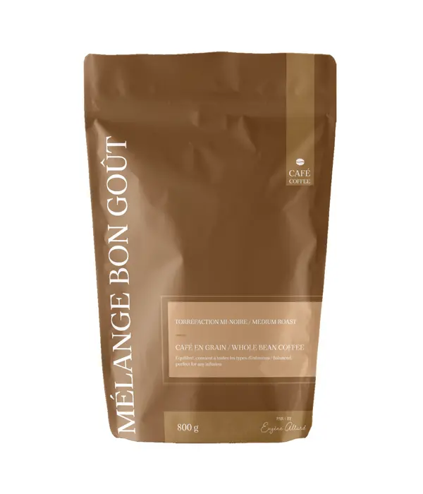 Eugène-Allard Café en grains Mélange Bon Goût 800g - Eugène Allard