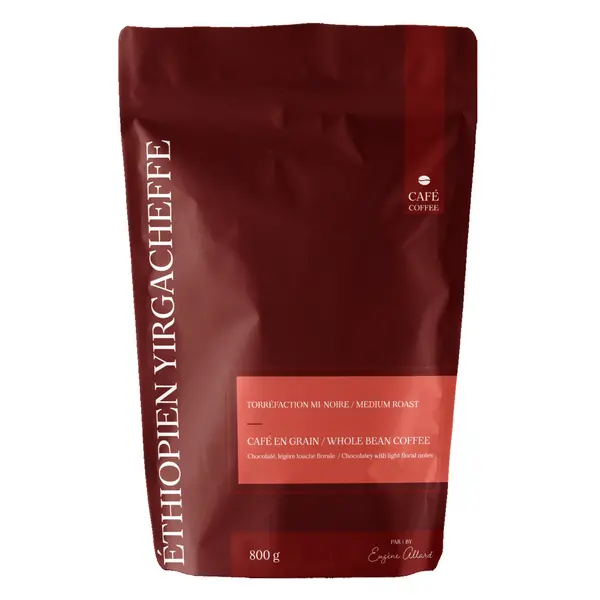 Café en grains Éthiopien Yirgacheffe 800g - Eugène Allard
