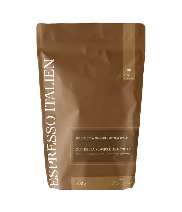 Eugène-Allard Café en grains Espresso Italien 800g - Eugène Allard