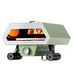 Four à pizza Ronzio vert avec pelle à pizza 12 po - Turpone