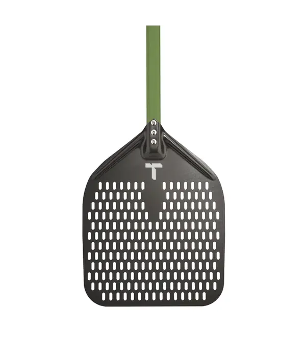 Four à pizza Ronzio vert avec pelle à pizza 12 po - Turpone