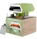Turpone Ronzio Green Pizza Oven with 12" Pizza Peel