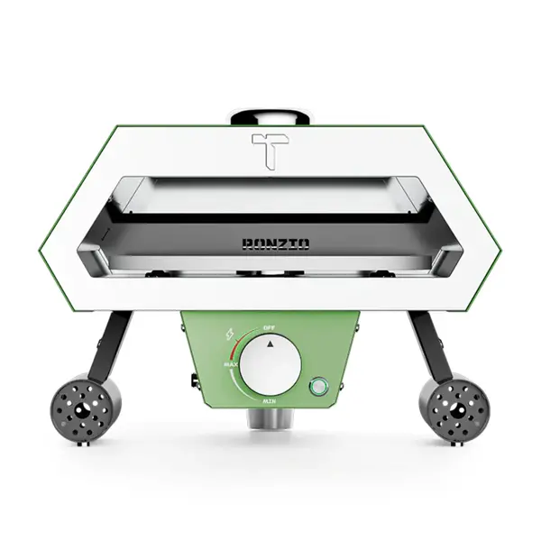 Turpone Ronzio Green Pizza Oven with 12" Pizza Peel