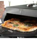 Four à pizza Ronzio noir avec pelle à pizza 12 po - Turpone