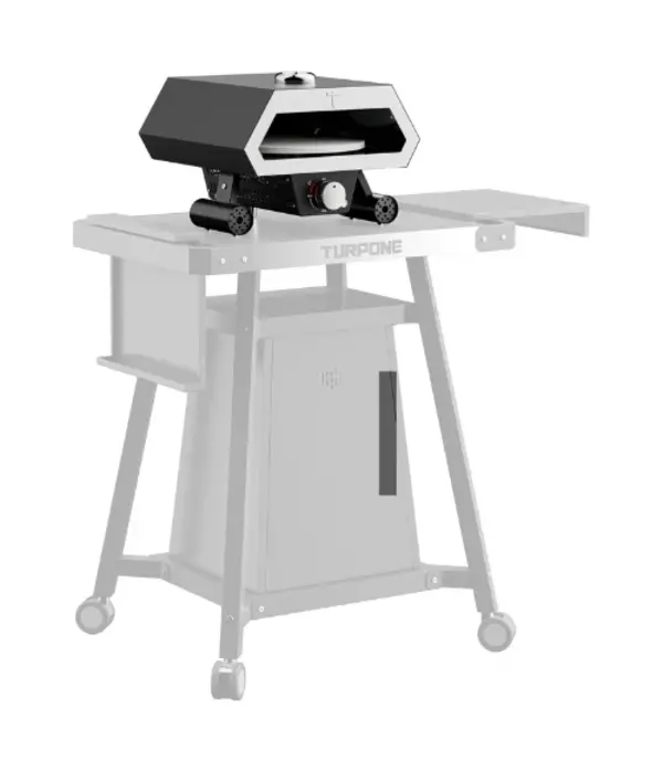 Turpone Ronzio Black Pizza Oven with 12" Pizza Peel