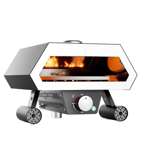 Turpone Ronzio Black Pizza Oven with 12" Pizza Peel