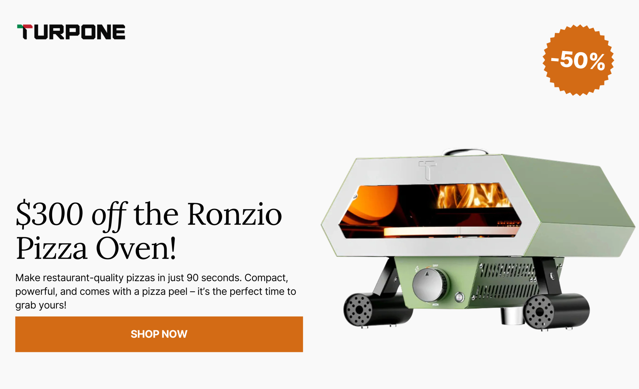 Ronzo Pizza Oven