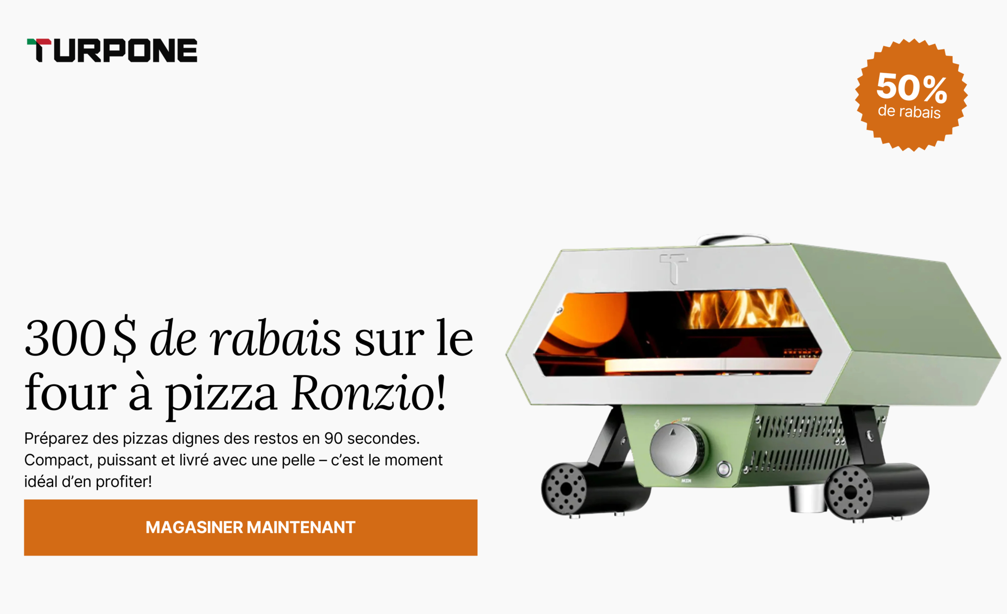 Ronzo Pizza Oven