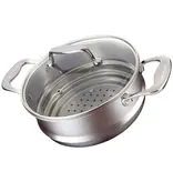 Cuisine::Pro Panier à étuver universel avec couvercle 7" iconiX - Cuisine::pro®