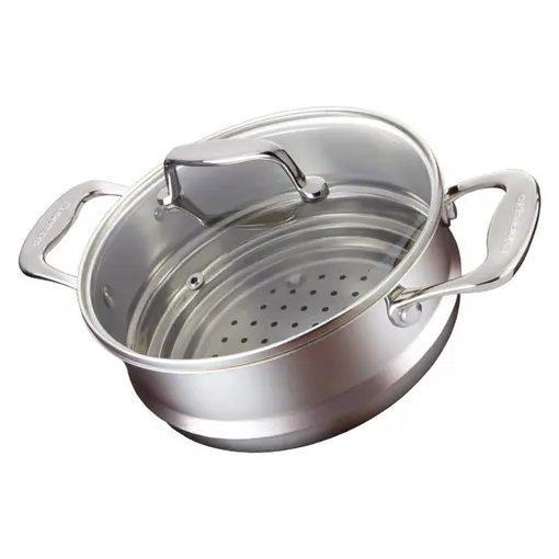 Cuisine::Pro Panier à étuver universel avec couvercle 7" iconiX - Cuisine::pro®