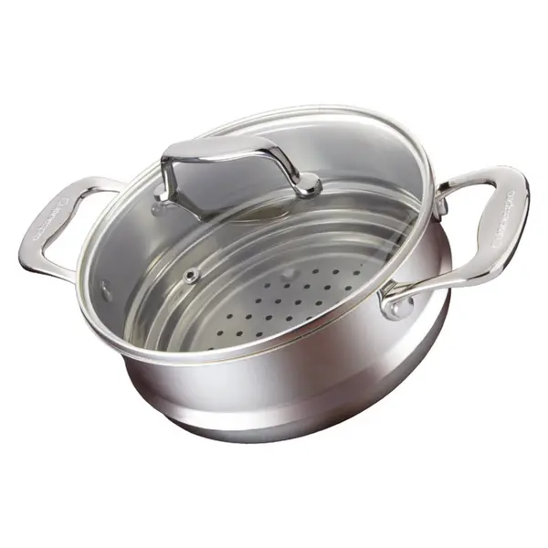 Panier à étuver universel avec couvercle 7" iconiX - Cuisine::pro®