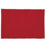 Now Designs Napperon rectangulaire rouge - Now Designs