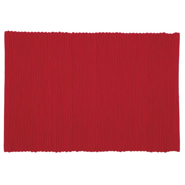 Now Designs Rectangular Red Placemat
