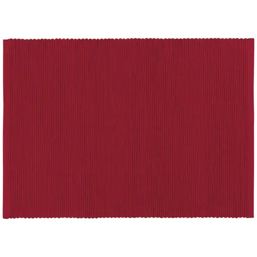 Now Designs Now Designs Dark Red Rectangular Placemat