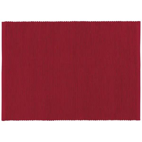 Napperon rectangulaire rouge foncé - Now Designs
