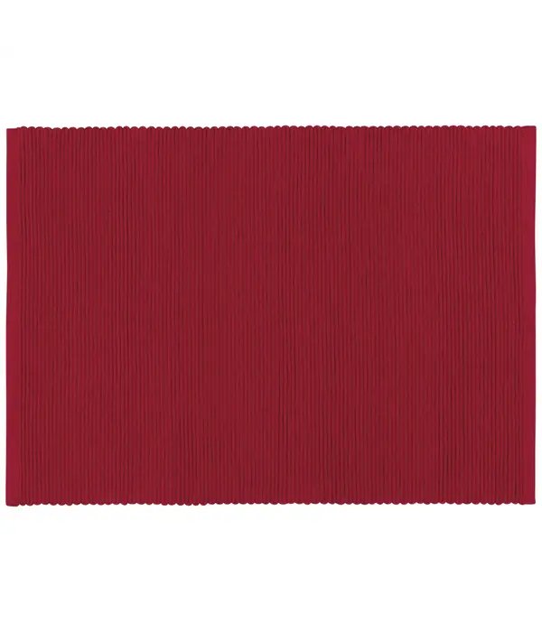 Now Designs Now Designs Dark Red Rectangular Placemat