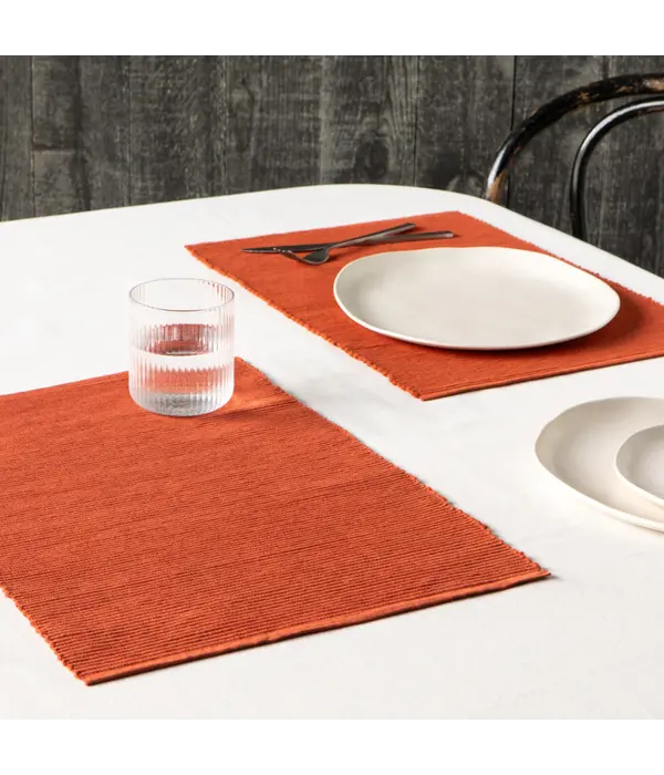 Now Designs Napperon rectangulaire rouile - Now Designs