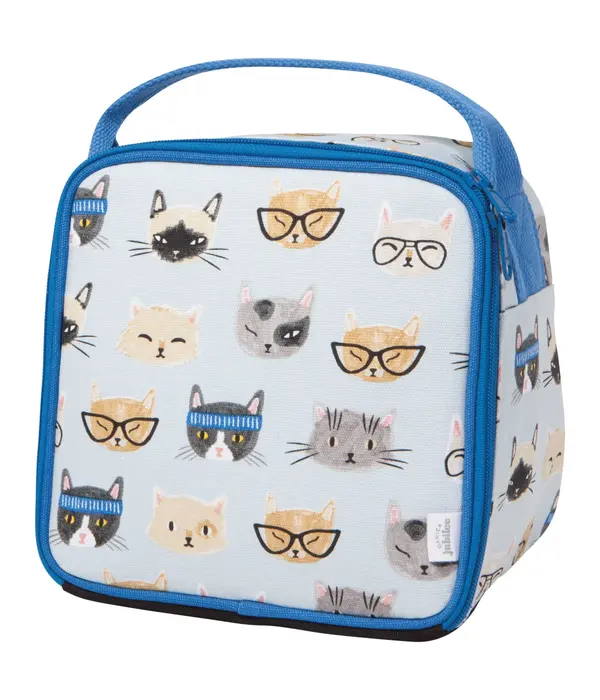 Danica Blue Cats Lunch Bag
