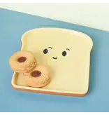 Danica Yellow Toast-Shaped Plate