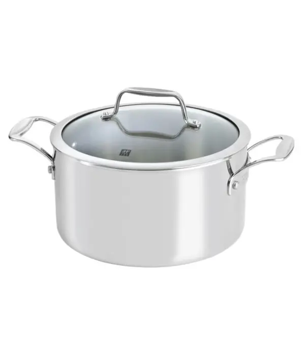 Zwilling Batterie de cuisine Vista Clad 10 pièces avec poêle antiadhésive en prime - ZWILLING