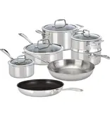 Zwilling ZWILLING Vista Clad 10-Piece Cookware Set with Bonus Nonstick Fry Pan