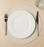 Now Designs Napperon rond Disko beige - Now Designs