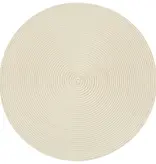 Now Designs Napperon rond Disko beige - Now Designs