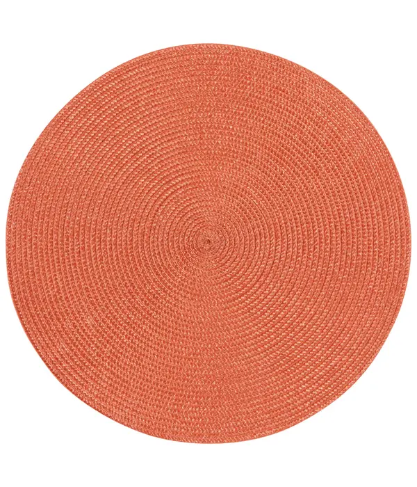 Now Designs Now Designs Round Disko Placemat Rust