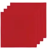 Now Designs Ensemble de 4 serviettes de table Rouge – Now Designs