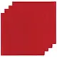 Ensemble de 4 serviettes de table Rouge – Now Designs