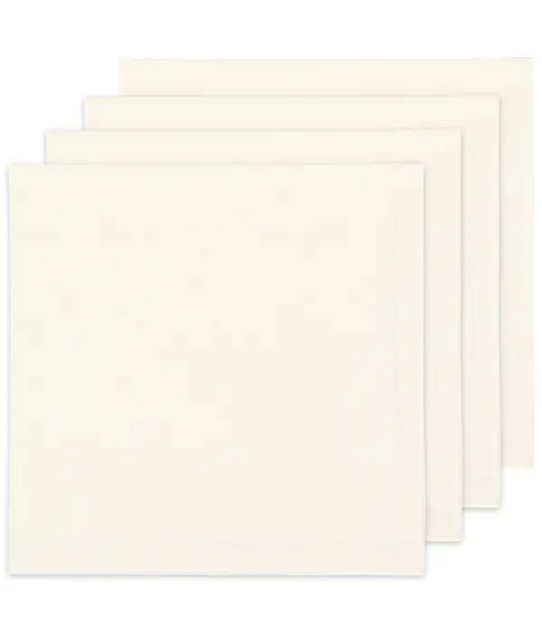 Now Designs Now Designs Set of 4 Beige Napkins