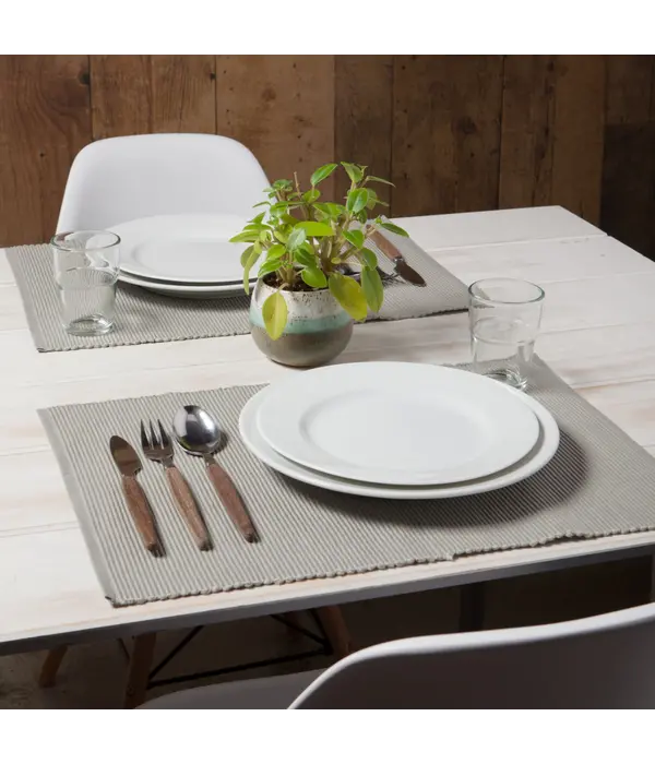 Now Designs Napperon rectangulaire gris - Now Designs