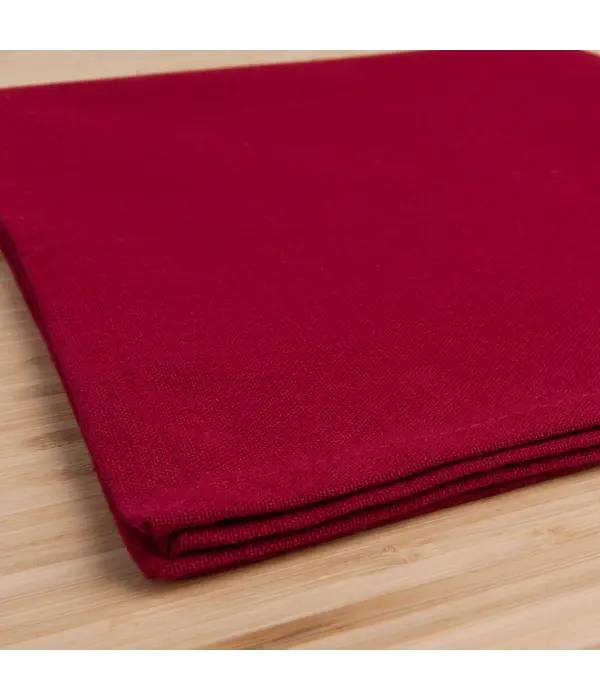 Now Designs Ensemble de 4 serviettes de table Rouge - Now Designs