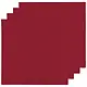 Now Designs Set of 4 Red Napkins