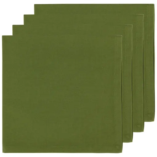 Now Designs Ensemble de 4 serviettes de table Vert Sapin – Now Designs